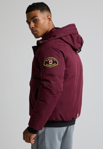 Zavetti Canada Winterjacke 'ABELLI 2.0' in Rot: Rückseite