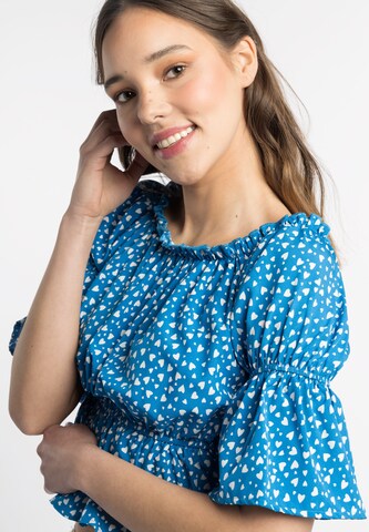 MYMO Blouse in Blauw