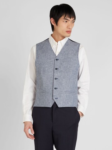 JACK & JONES Suit Vest 'RIVIERA' in Blue: front