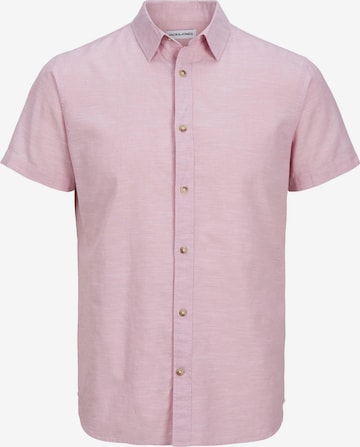 Chemise 'JJESummer' JACK & JONES en rose : devant