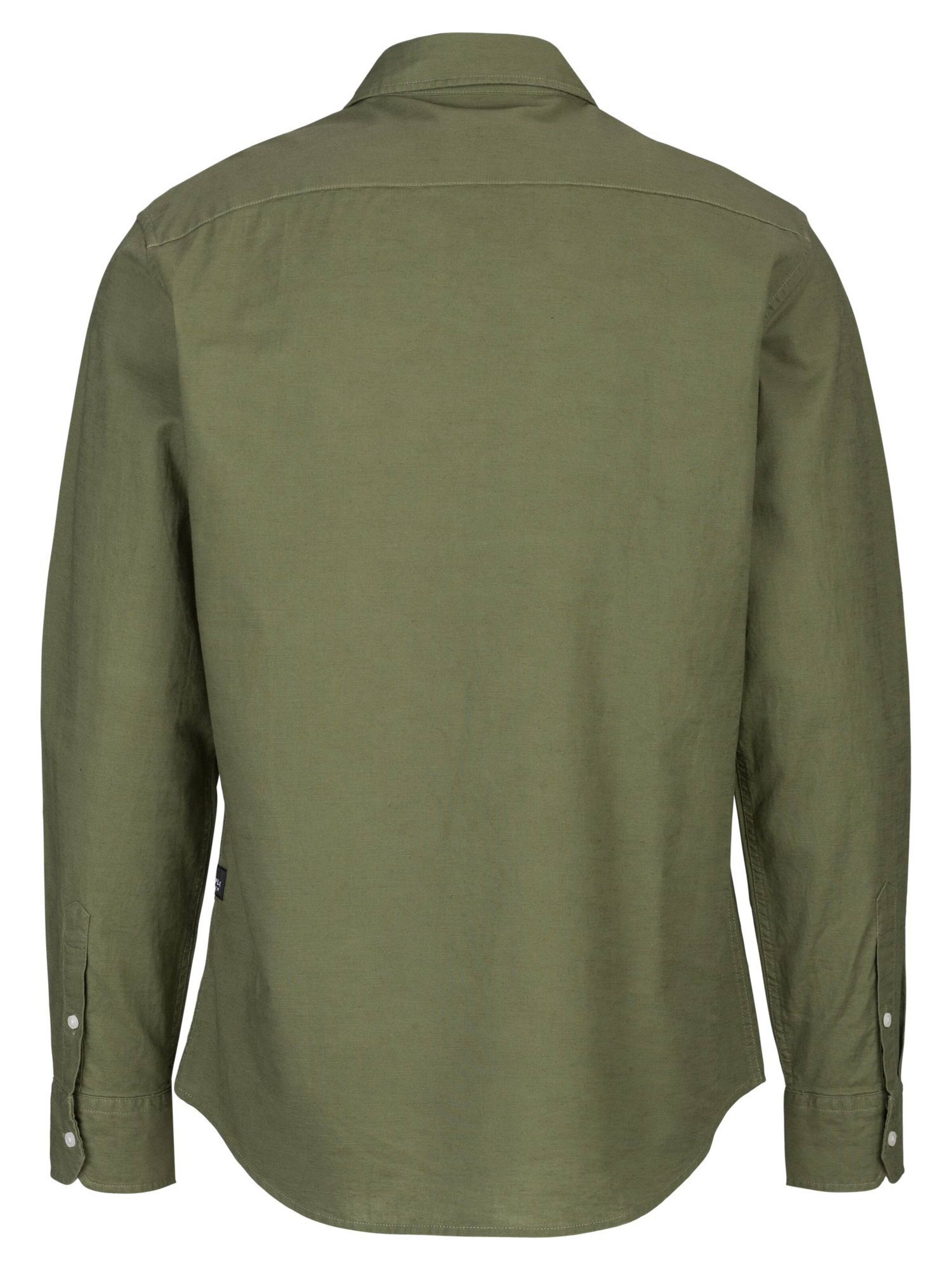 REPLAY Regular fit Overhemd in Groen