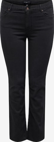 ONLY Carmakoma Skinny Farkut 'CARHIRIS' värissä musta: etupuoli