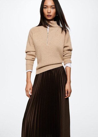 MANGO Skirt in Brown