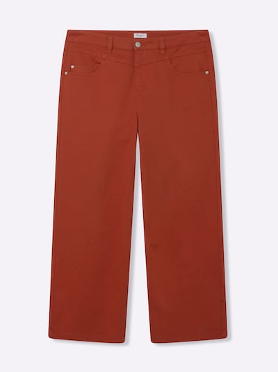 SHEEGO Джинсы 'Ella' в Ржаво-красный, Обзор товара