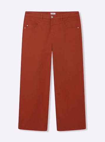 SHEEGO Широкий Джинсы 'Ella' в Красный