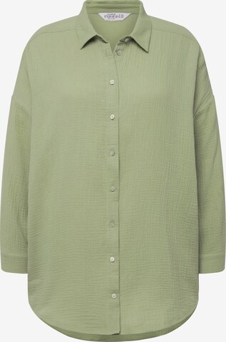 Studio Untold Blouse in Green: front