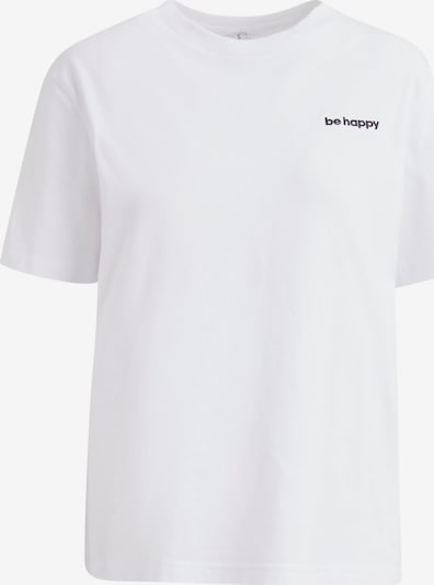 Mister Tee Majica 'Be Happy' u crna / bijela, Pregled proizvoda