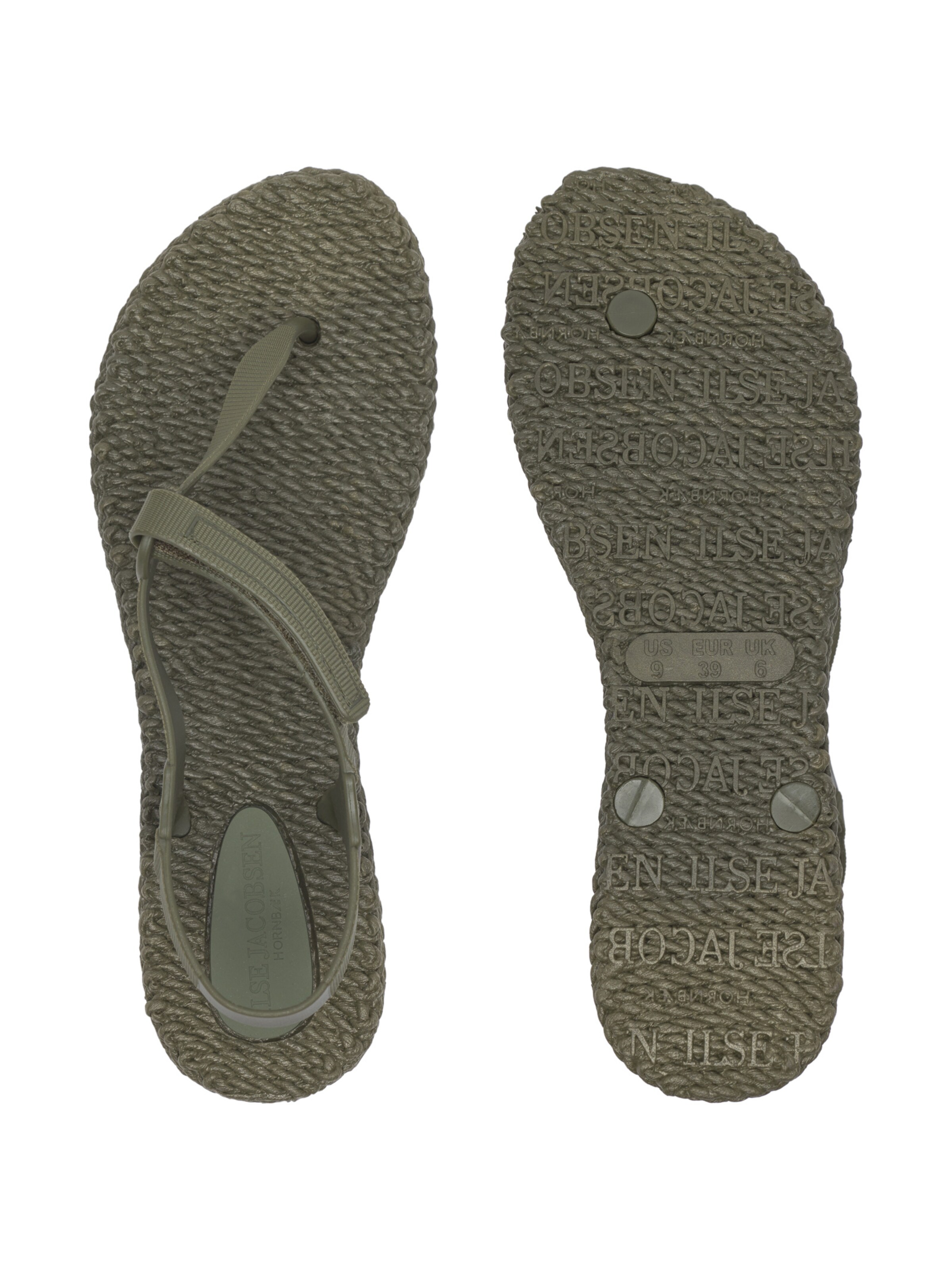 ILSE JACOBSEN Zehentrenner 'CHEERFUL14' in Grün