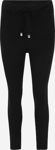 ZABAIONE Tapered Broek 'Le44a' in Zwart: voorkant