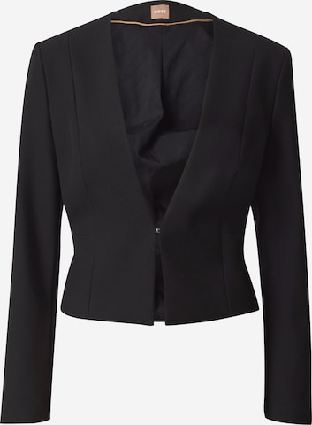 Blazer 'Jamaisa' di BOSS Black in nero: frontale