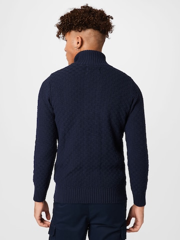 Kronstadt Knit Cardigan 'Benjamin' in Blue