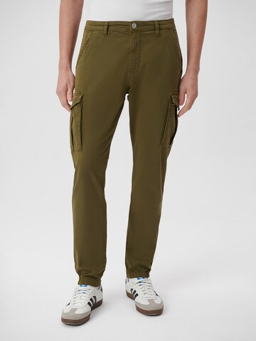 Mavi Tapered Cargo Pants 'Cody' in Green: front