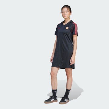 ADIDAS ORIGINALS Dress 'Manchester United Terrace Icons' in Black: front