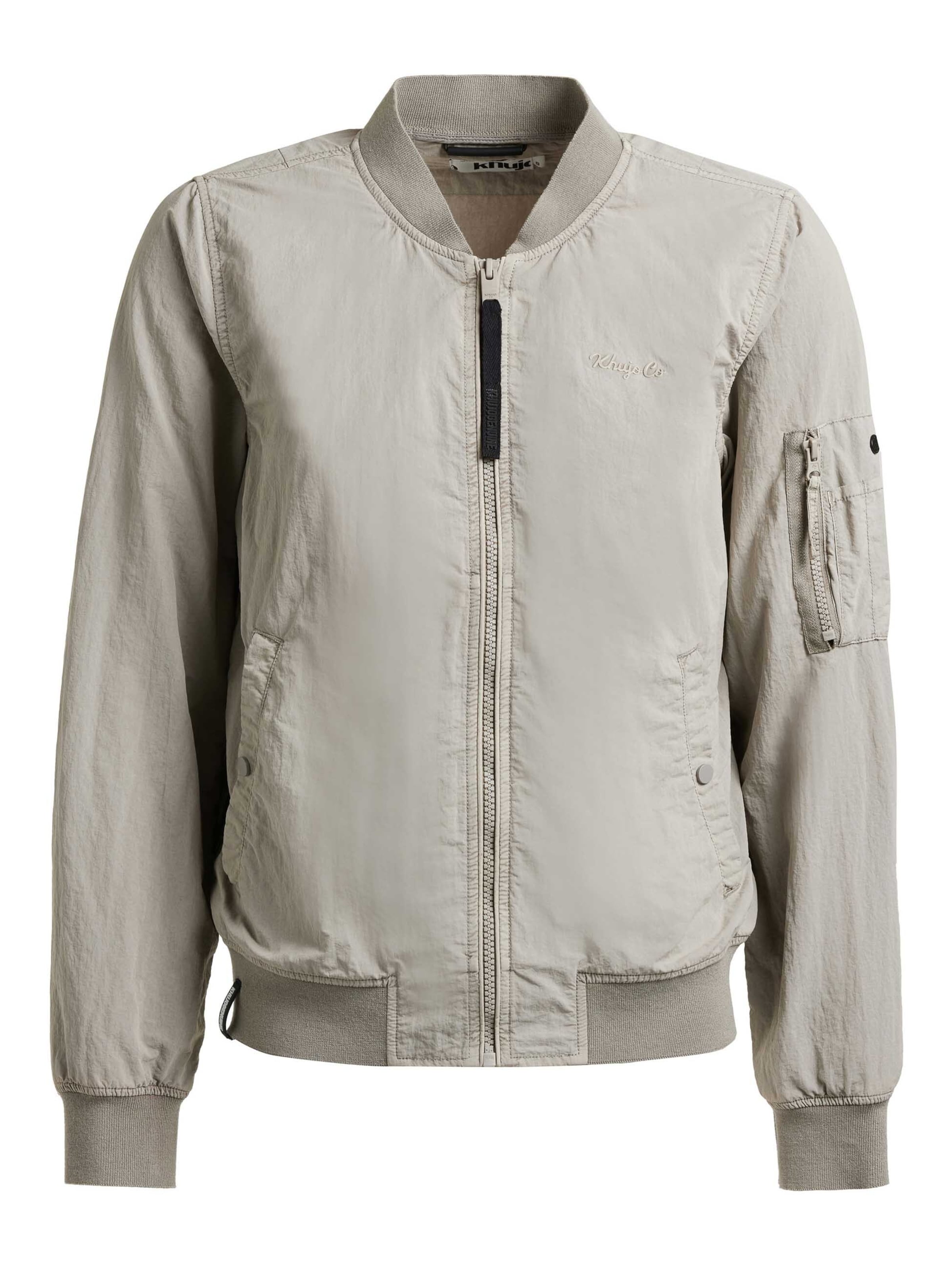 khujo Jacke 'DENZ' in Beige: Vorderseite