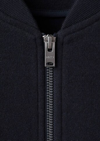 MANGO MAN Sweatjacke 'Alludiab' in Blau