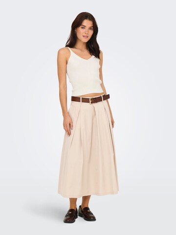 Gonna 'ONLLucinda' di ONLY in beige
