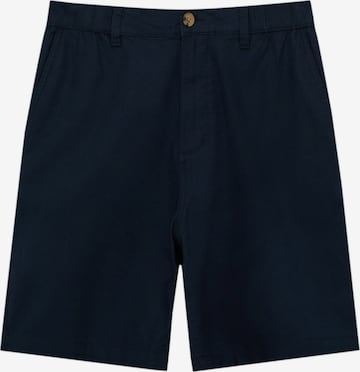 Pull&Bear Chino in Blauw: voorkant