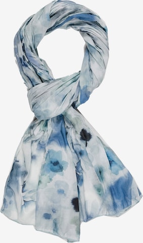 DEHA Schal in Blau: Vorderseite