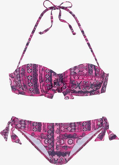 Bikini s.Oliver di colore navy / rosa / bianco, Visualizzazione prodotti