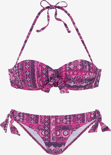 Bikini s.Oliver di colore navy / rosa / bianco, Visualizzazione prodotti