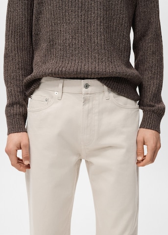 MANGO MAN Regular Jeans 'Moby' i beige