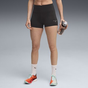 PUMA Regular Sportshorts in Schwarz: Vorderseite