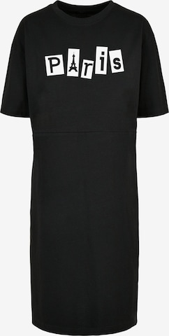 Merchcode Dress 'Paris ' in Black: front