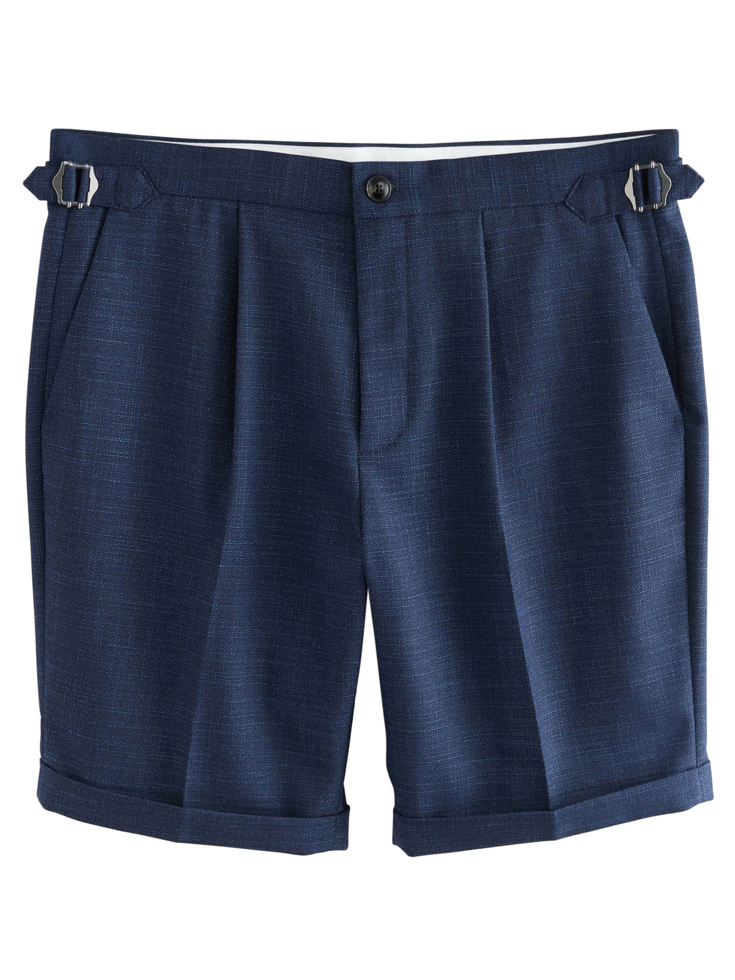 Next Bandplooibroek in Blauw: voorkant