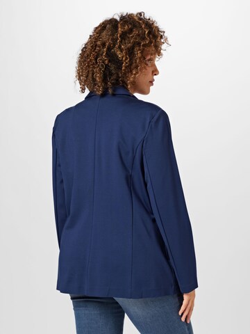 Fransa Curve Blazer in Blau