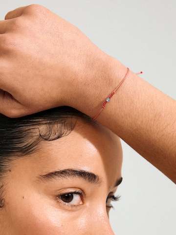 Pilgrim - Pulseira ' Birthstones ' em vermelho: frente