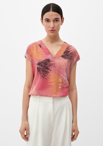 s.Oliver BLACK LABEL Pluus, värv oranž: eest vaates