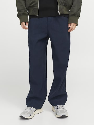 JACK & JONES Loose fit Trousers in Blue: front