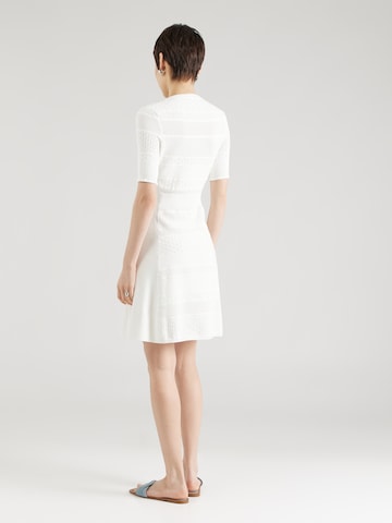 BOSS - Vestido de punto 'C_Fanube' en blanco