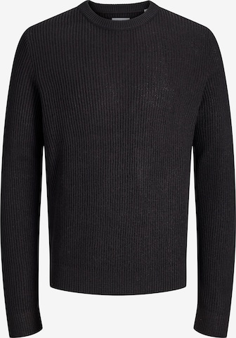 Jack & Jones Plus - Jersey 'Pannel' en negro: frente