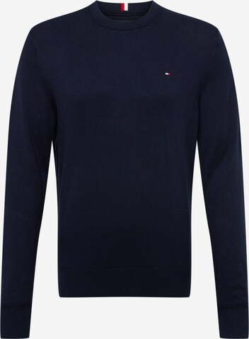 Coupe regular Pull-over TOMMY HILFIGER en bleu : devant