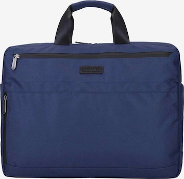 Wittchen Laptop Bag in Blue: front