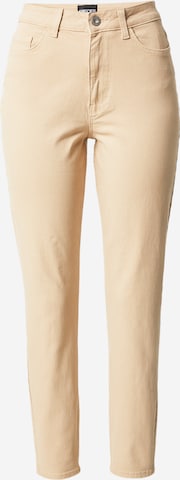 PIECES Jeans 'KESIA' in Beige: voorkant