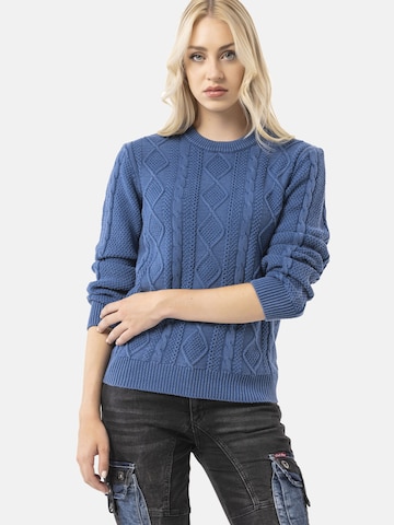 Pull-over CIPO & BAXX en bleu
