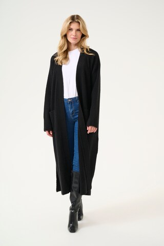 Kaffe Cardigan 'Rinya' i sort: forside