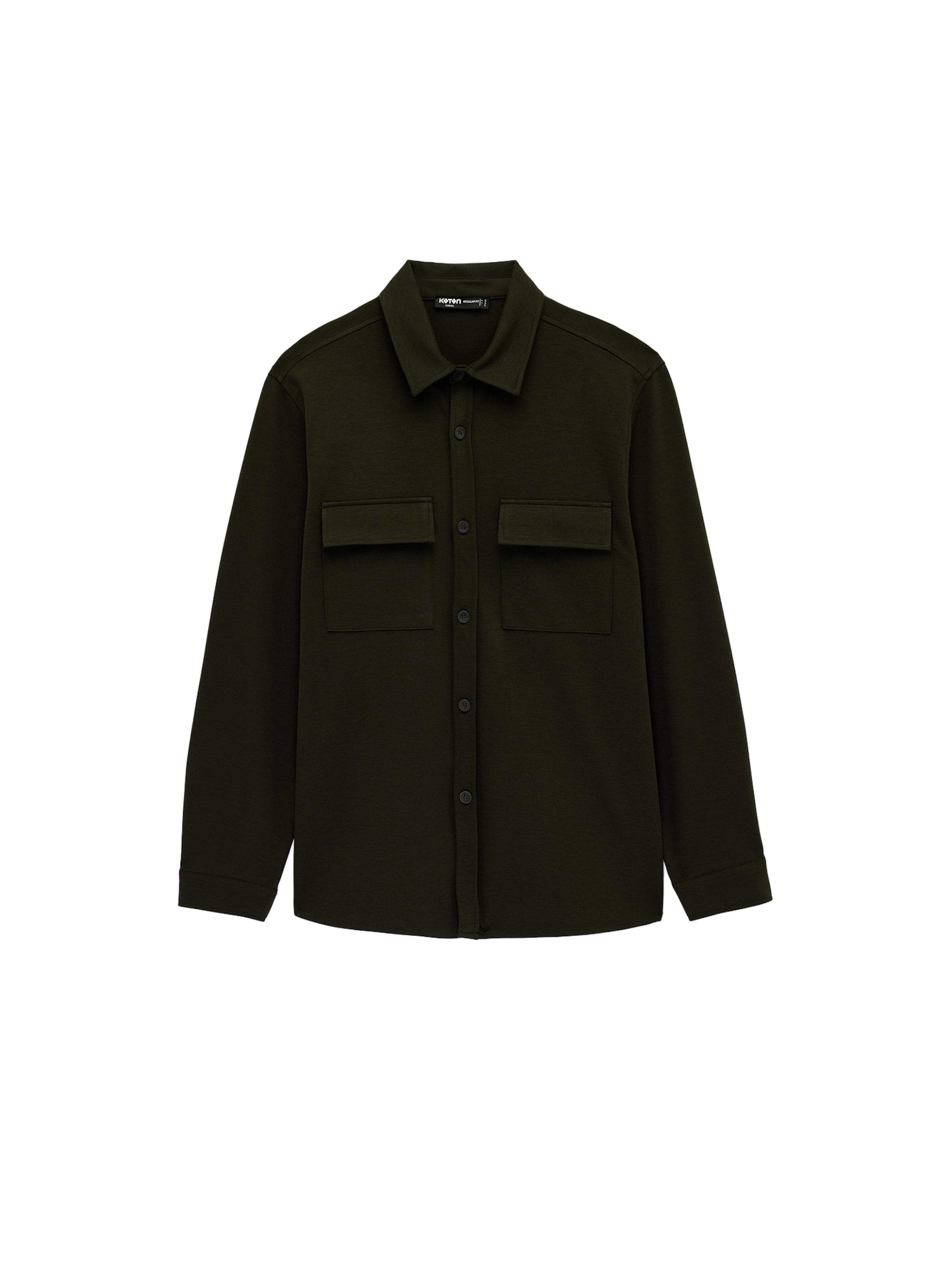 Koton Button Up Shirt in XXXL in Dark green, Item view