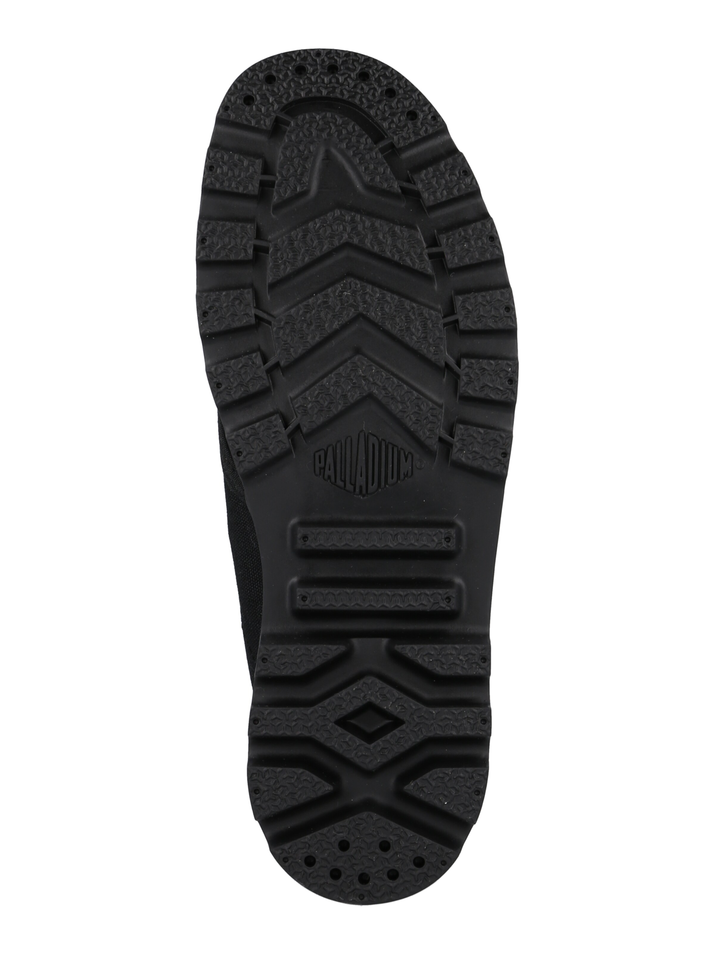 Palladium - Sapatilhas baixas 'Pampa Oxford' em preto