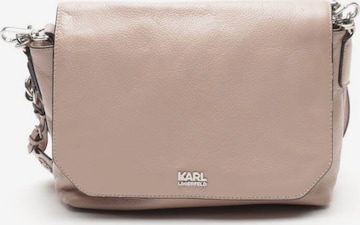 Karl Lagerfeld Schultertasche / Umhängetasche One Size in Pink: predná strana