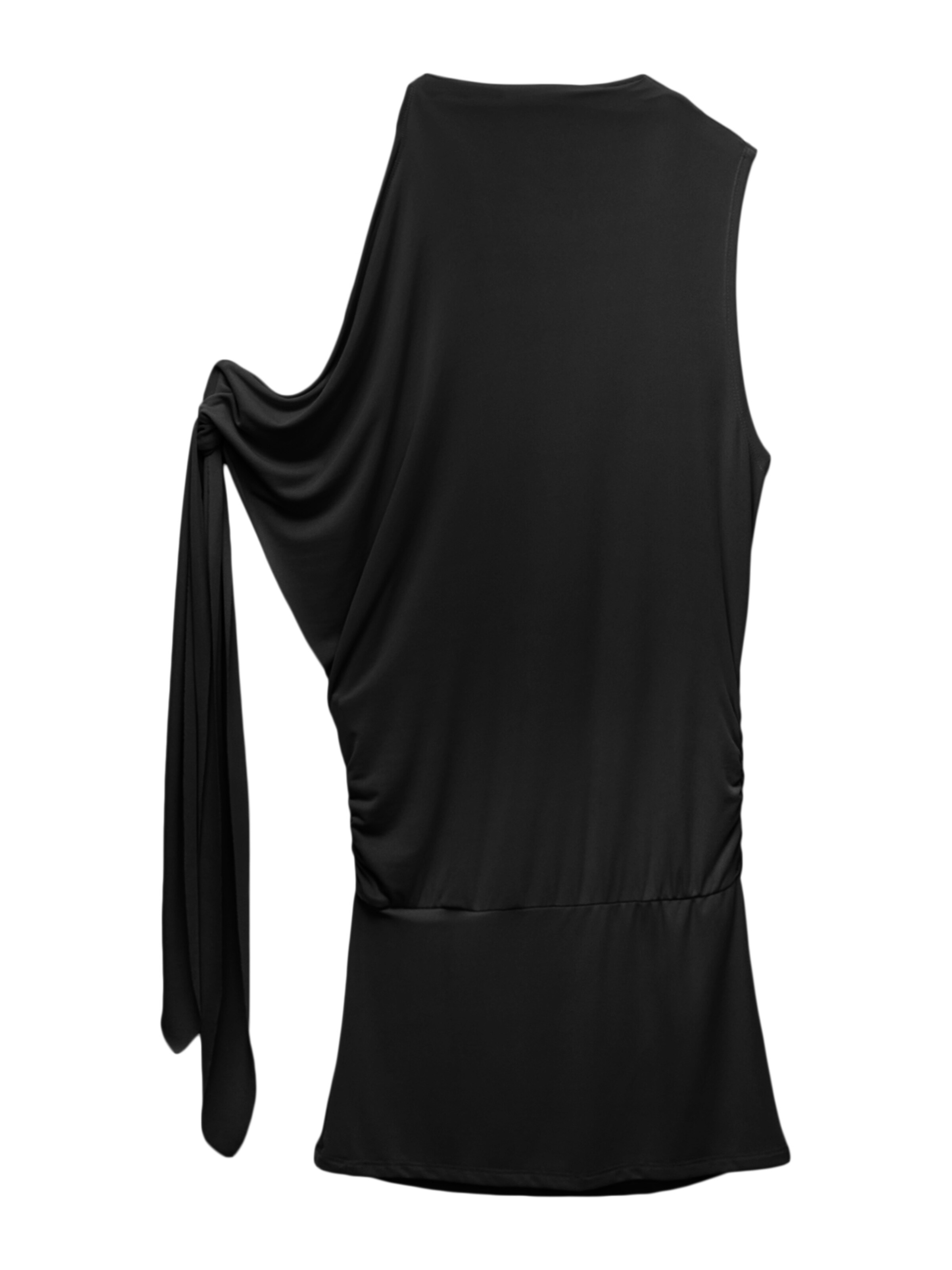 Pull&Bear Kleid in Schwarz: Vorderseite