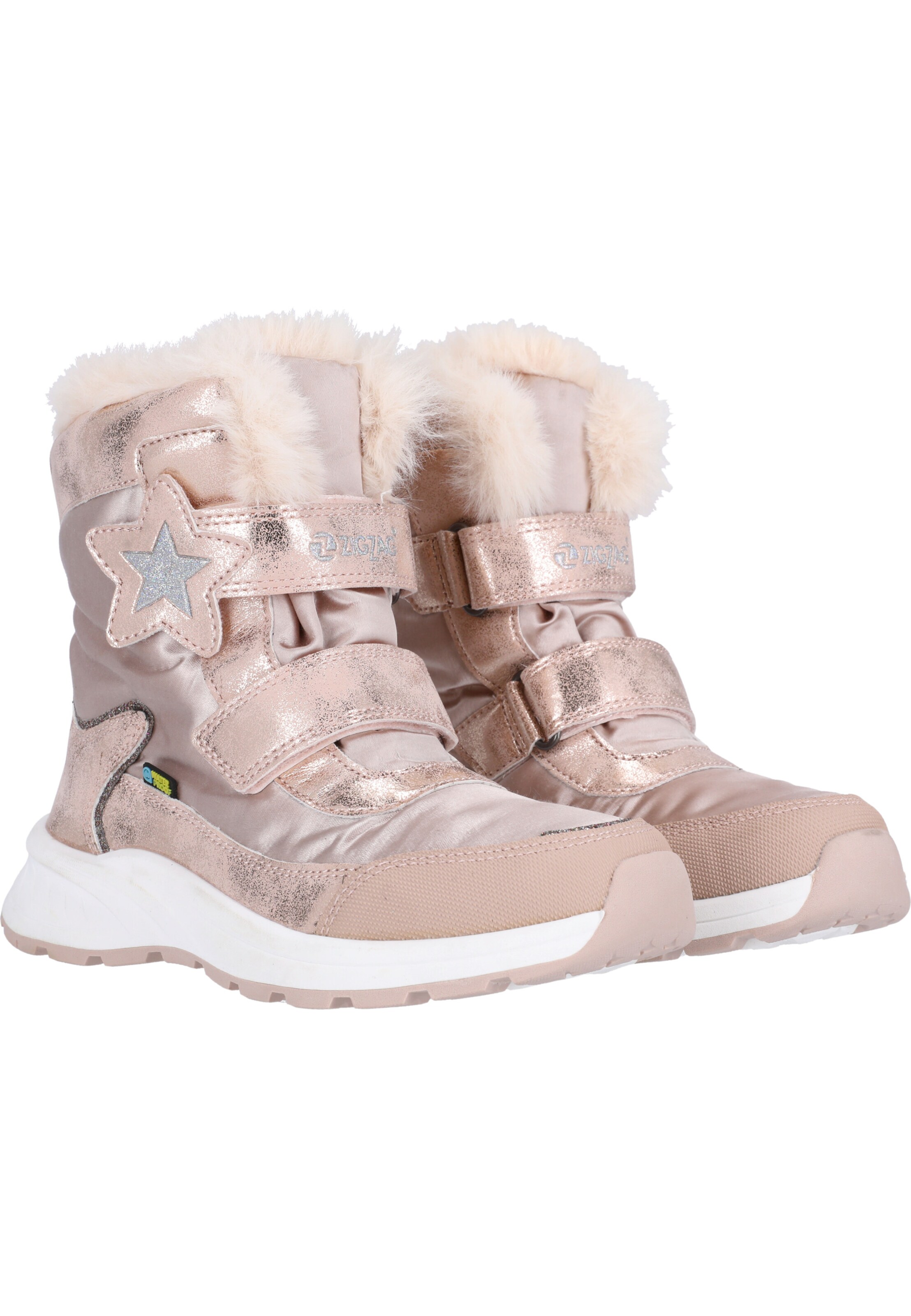 ZigZag Snow Boots 'Yasmine' in Pink