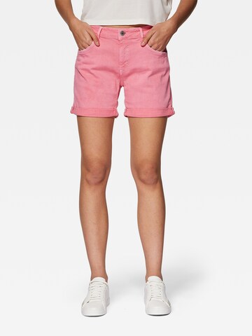 Mavi Regular Jeans ' PIXIE ' in Pink: Vorderseite