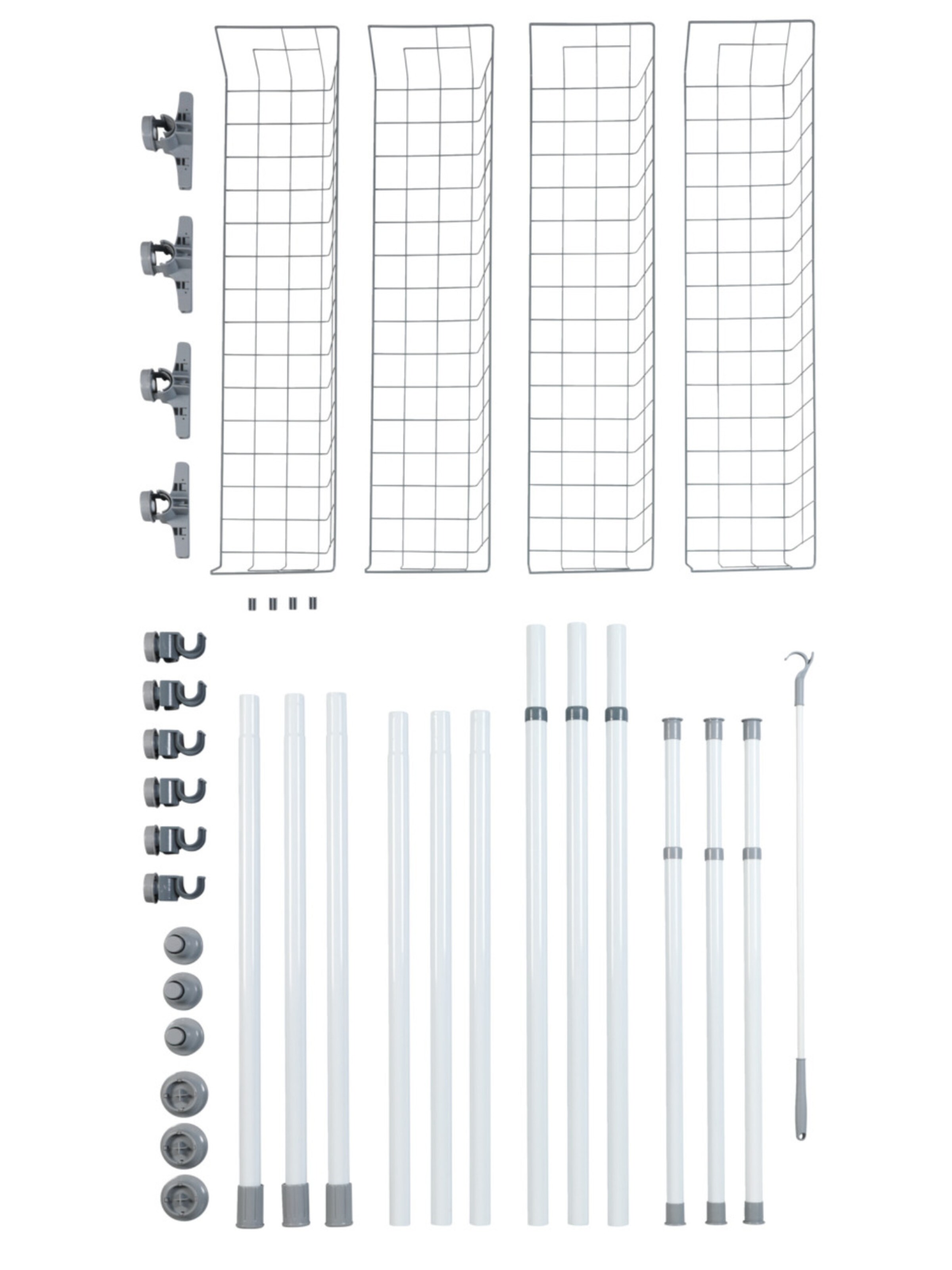 Wenko Wardrobe 'Herkules Duo' in White
