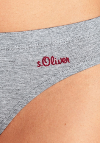 Slip di s.Oliver in grigio