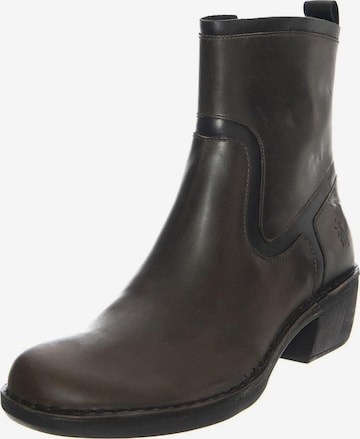 FLY LONDON Kozaki 'W' Miziq02fly Rug Diesel / Black Boots' w kolorze brązowy: przód
