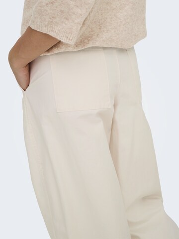 JDY Baggy Trousers 'JDYSELMA' in White