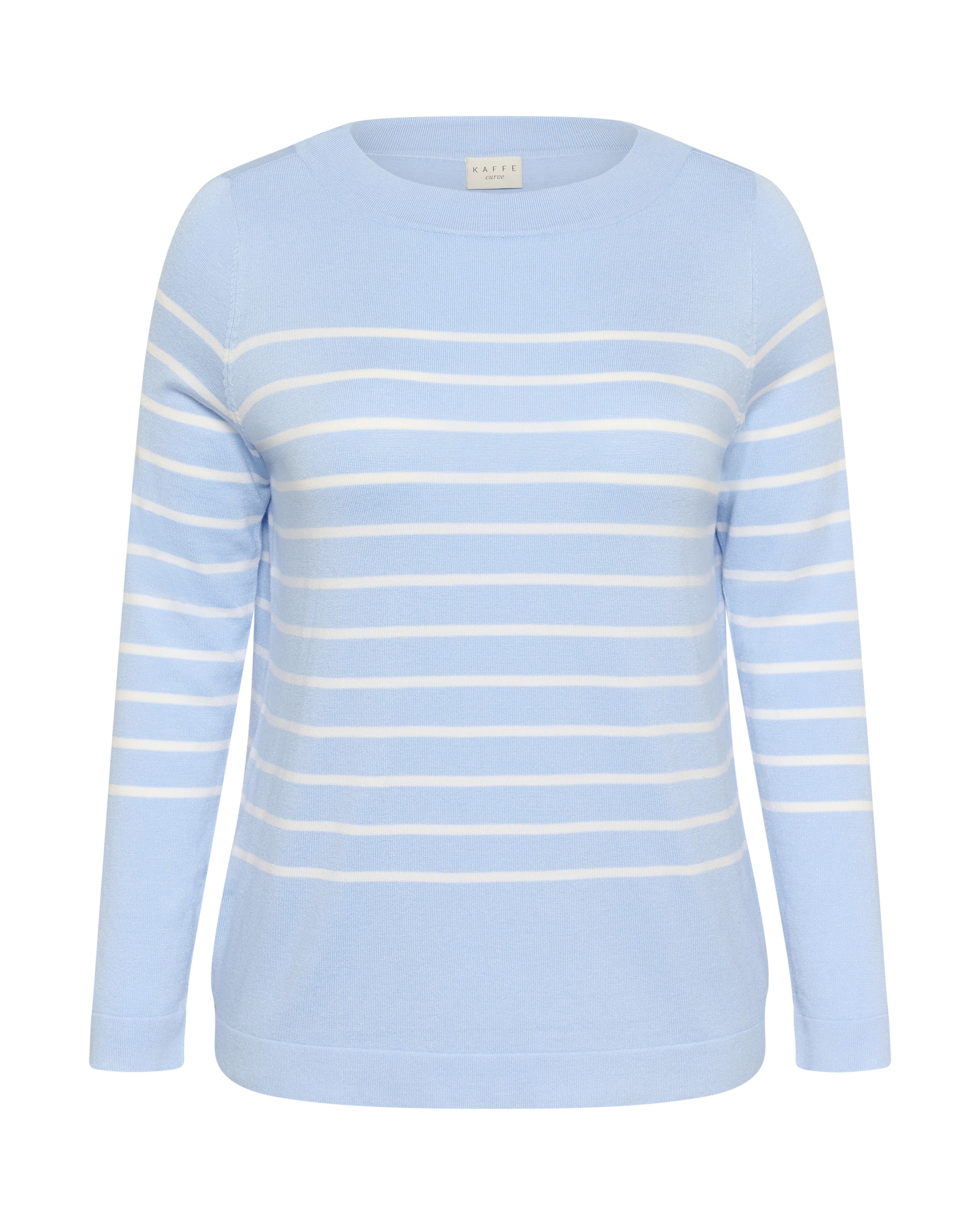 Pull-over 'KCLizzy' KAFFE CURVE en bleu : devant